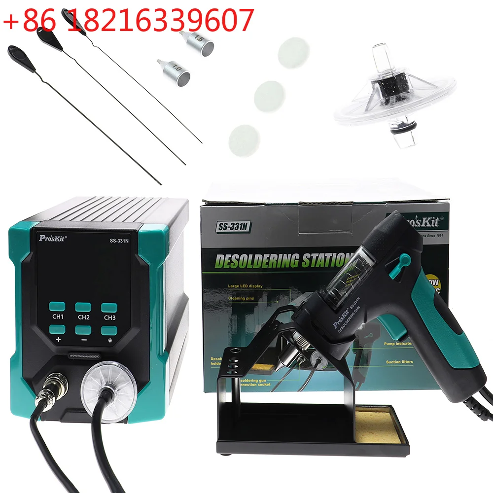Desoldering Pump Electric Vacuum Station - YAO SS-331N Cyfrowa Elektryczna Stacja Rozlutownicza,