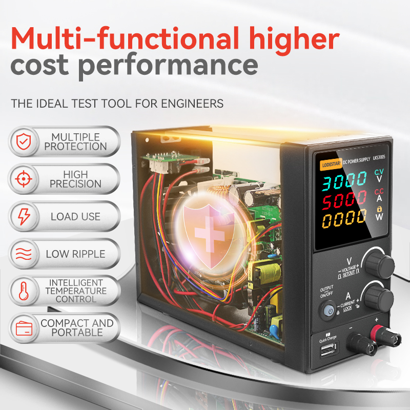 LODESTAR 30V 5A/10A – stabiliz – High Precision Dc Power Supply 30V 10A recenzja i cena