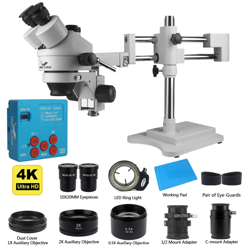 Kamera przemysłowa 48MP HDMI U – Simul-Focal Industrial Microscope 4K Hdmi recenzja i cena