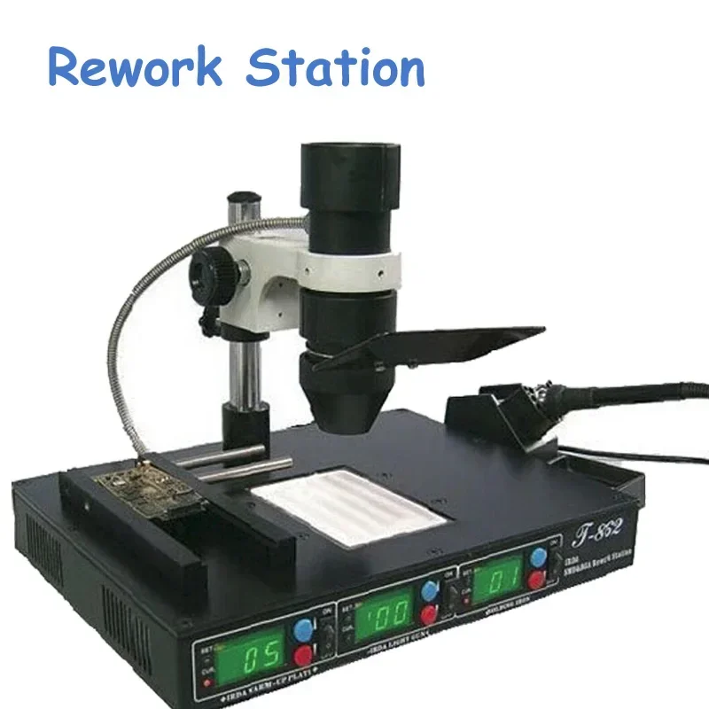 Stacja lutownicza SMT na podcz – Infrared Bga Rework Station recenzja i cena