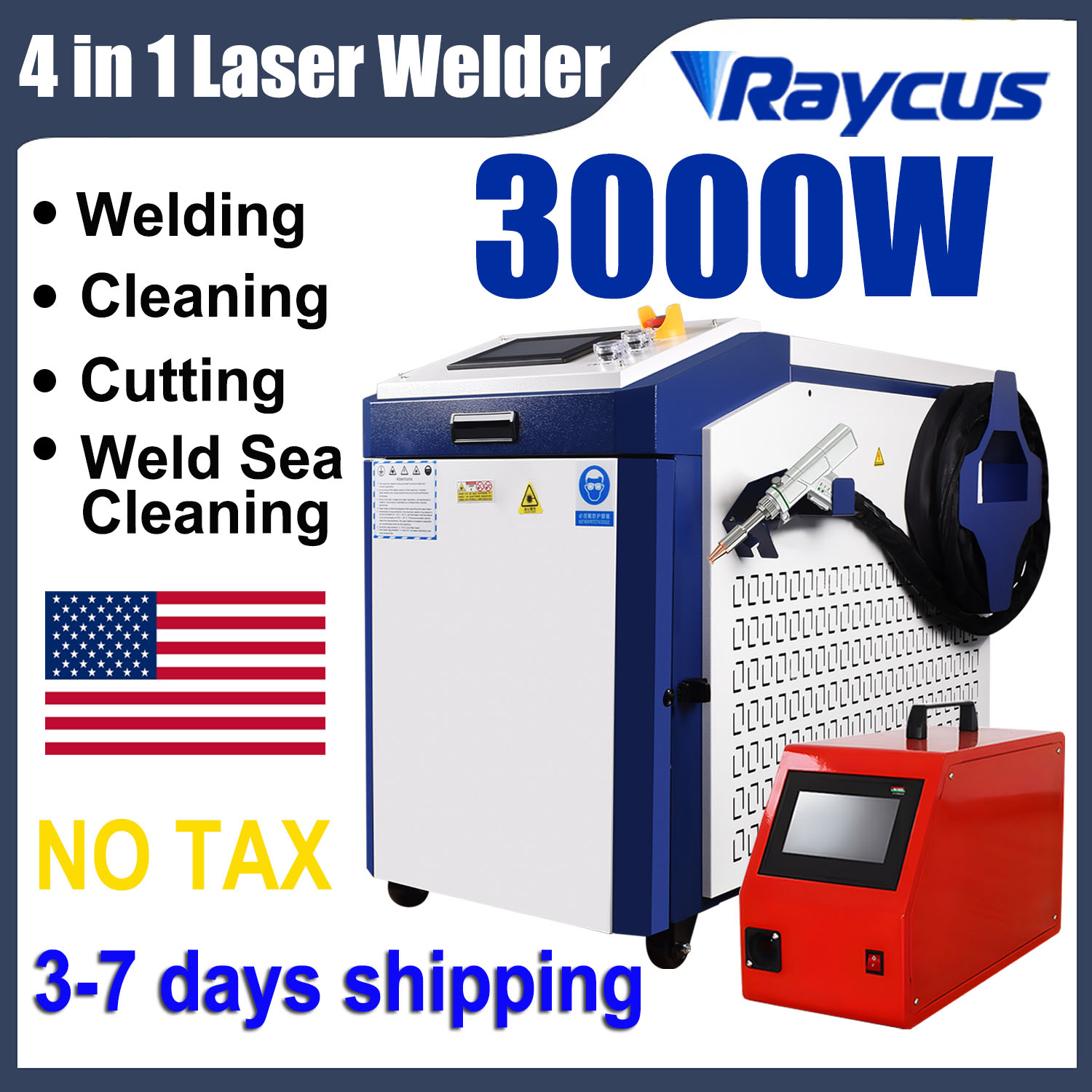 Raycus 3000W Ręczna spawarka l – Laser Soldering Machine Handheld recenzja i cena