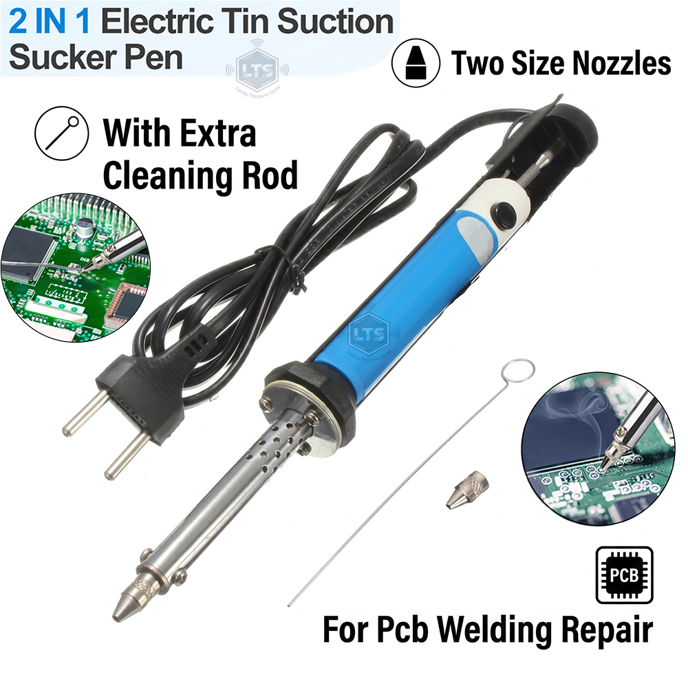 Elektryczna odsysarka do cyny  – Desoldering Pump Electric Vacuum Station recenzja i cena